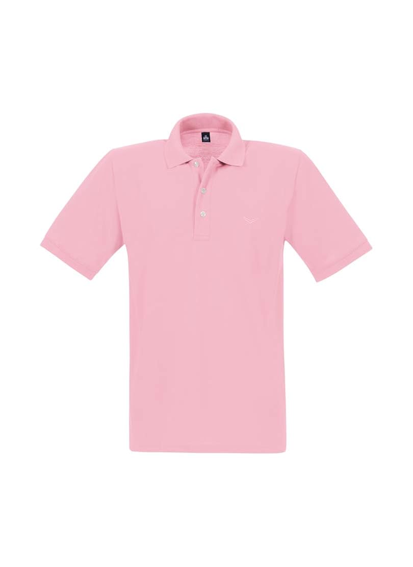 trigema 女士 polo 衫 粉色 m